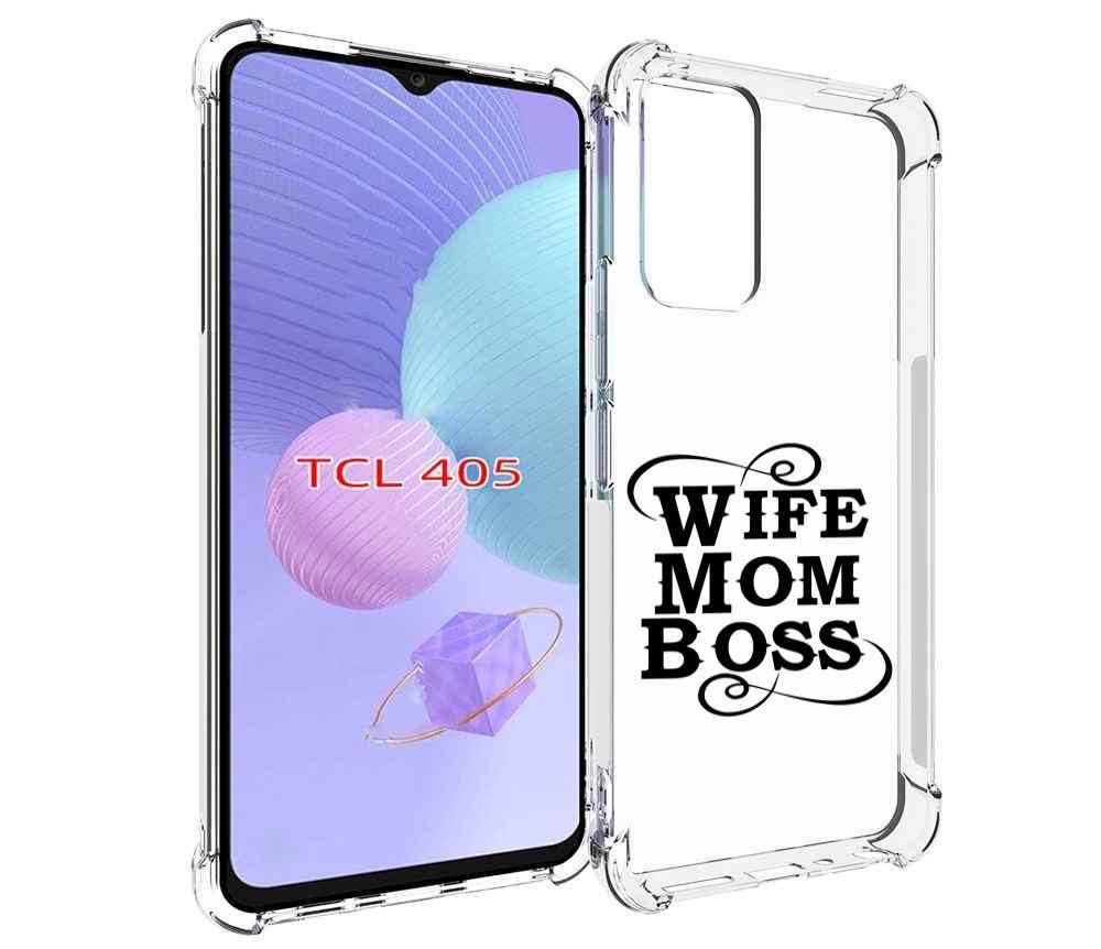 

Чехол MyPads жена-мама-босс для TCL 405, Tocco