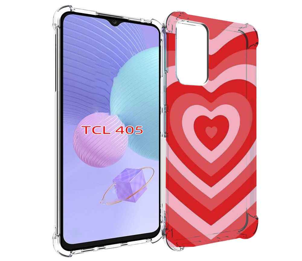 

Чехол MyPads завораживающее сердце женский для TCL 405, Tocco