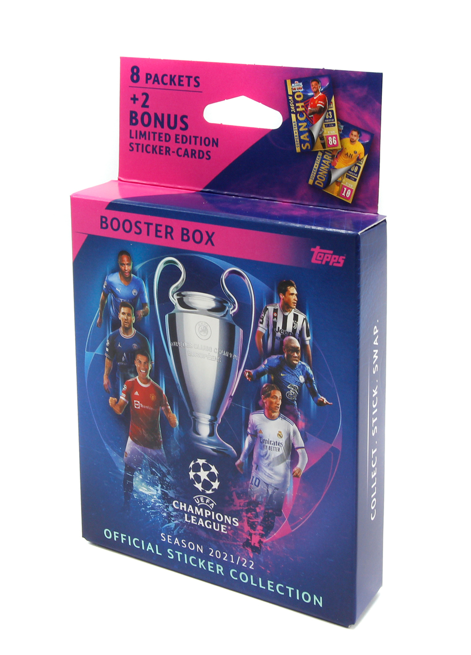 

Наклейки универсальные Topps UEFA Champions league