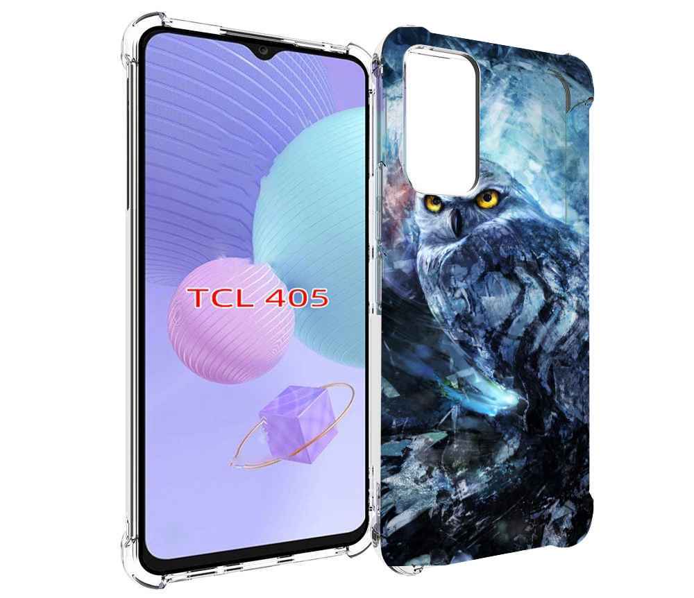 

Чехол MyPads замороженная-сова для TCL 405, Tocco