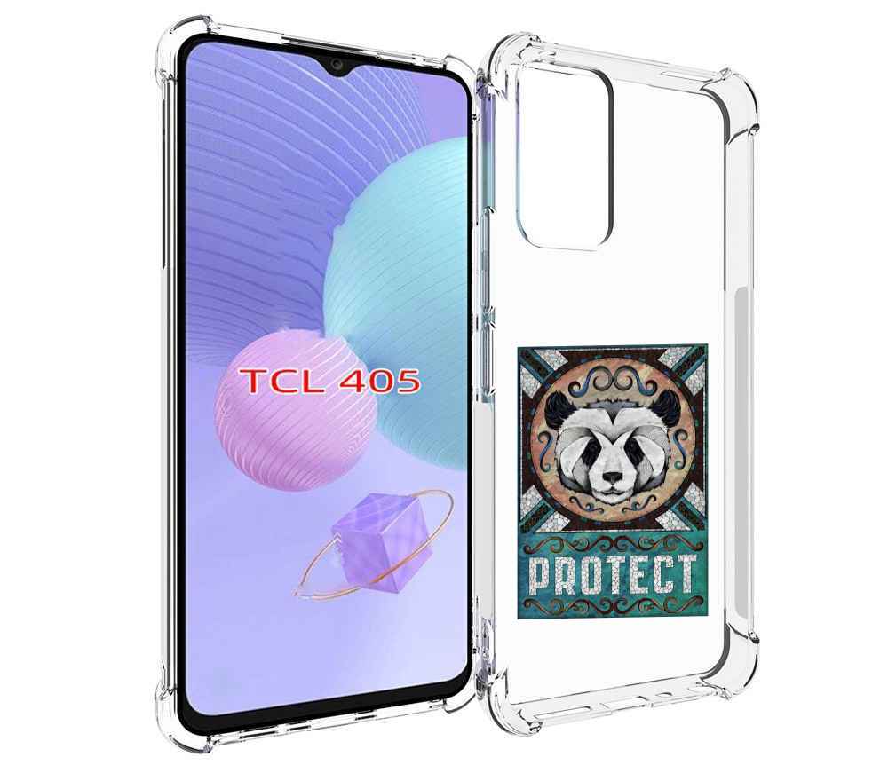

Чехол MyPads защита панды для TCL 405, Tocco