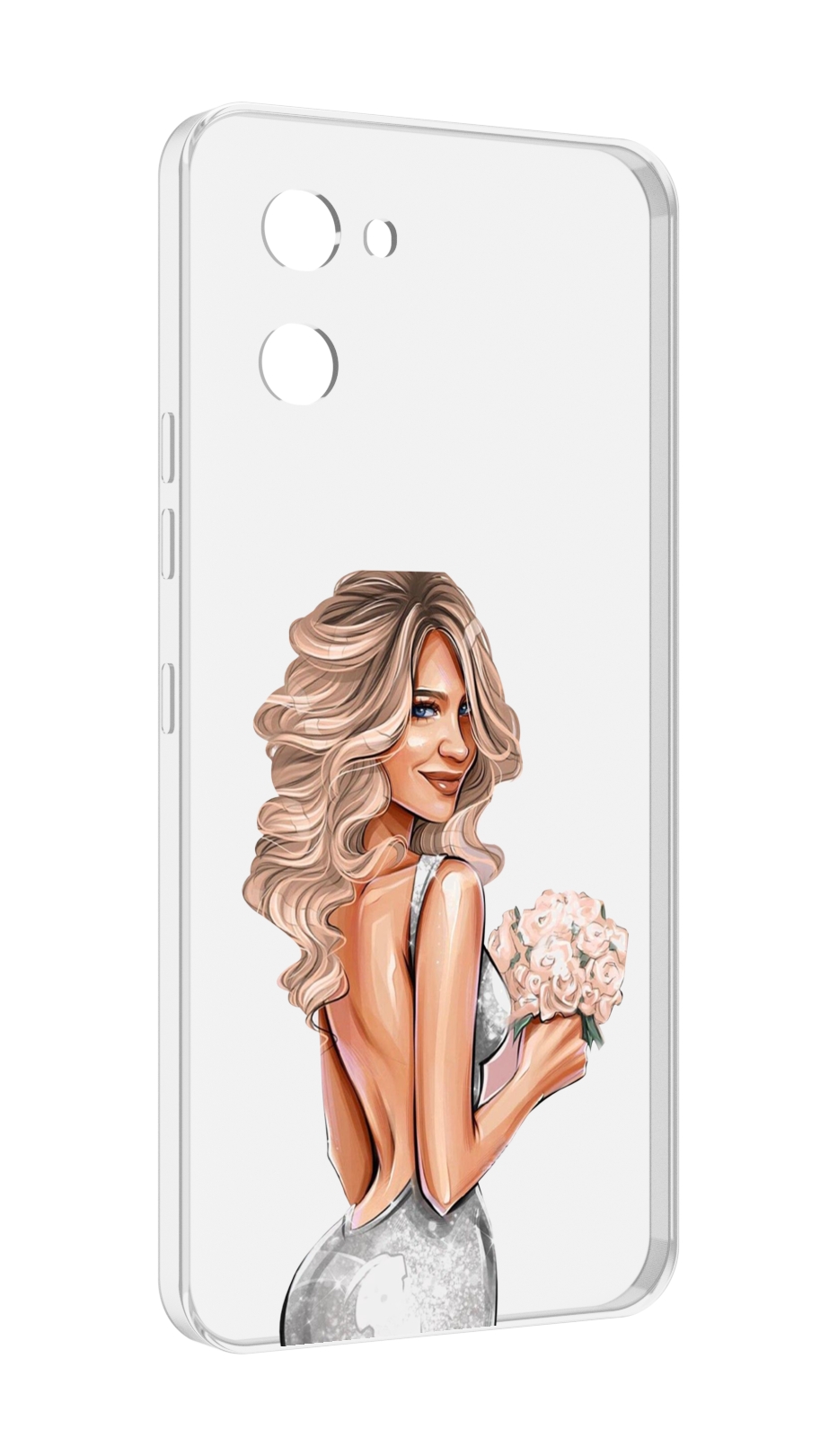 

Чехол MyPads Роскошное-платье женский для UMIDIGI G1, Прозрачный, Tocco