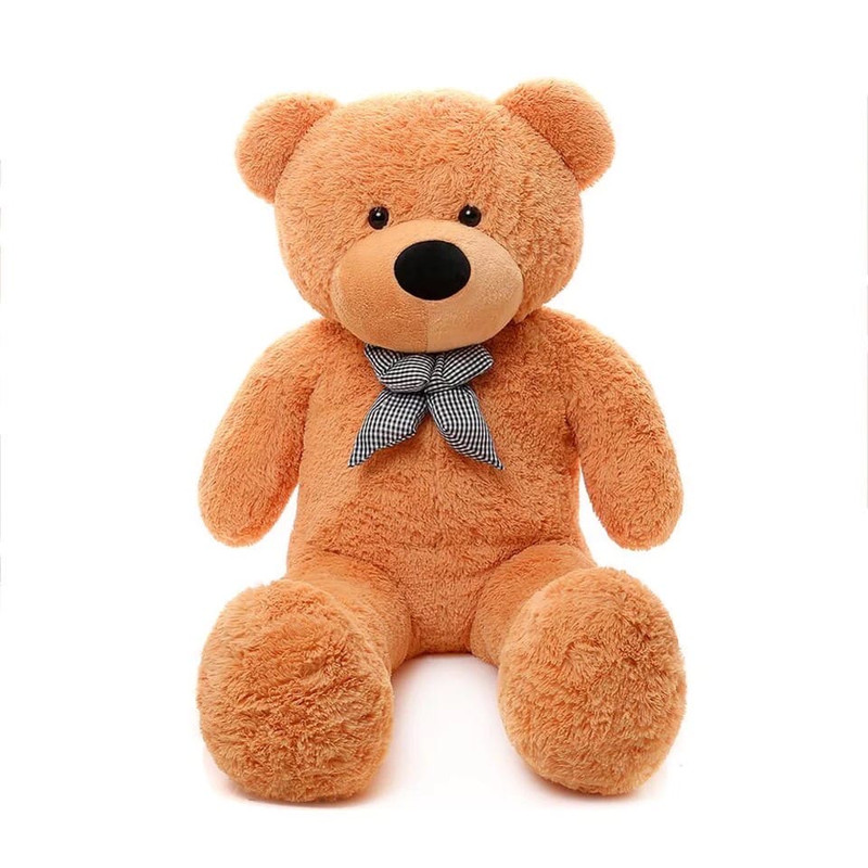 Мягкая игрушка МягкийМишка медведь Астор 100 см рыжий