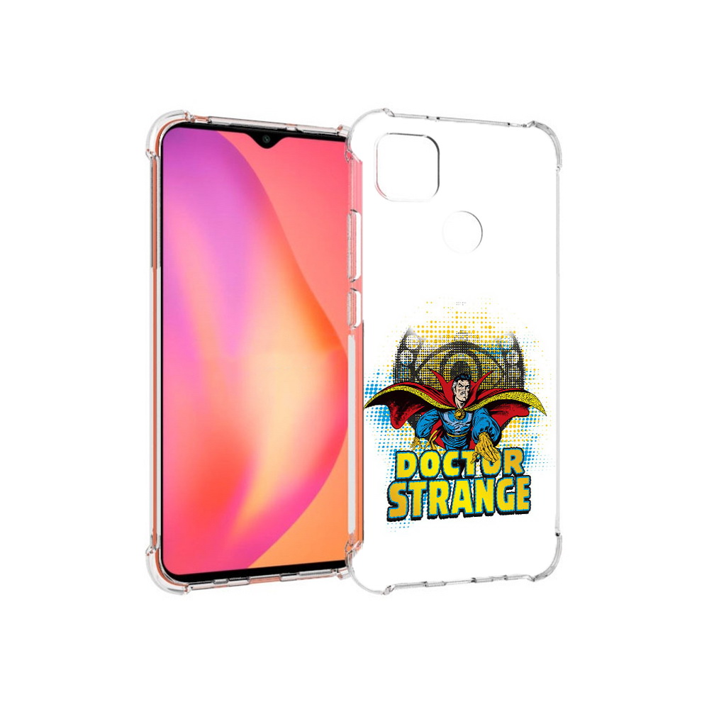 

Чехол MyPads Tocco для Xiaomi Redmi 9C доктор стренж рисунок (PT152115.265.335), Прозрачный, Tocco