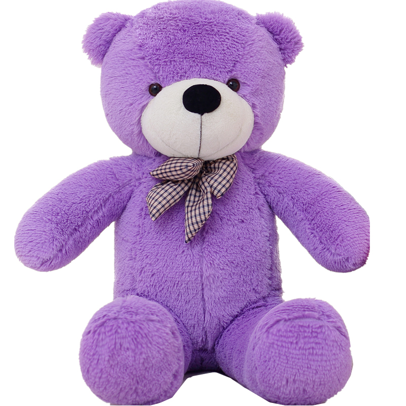 Купить Мягкая игрушка МягкийМишка медведь Астор 100 см фиолетовый,