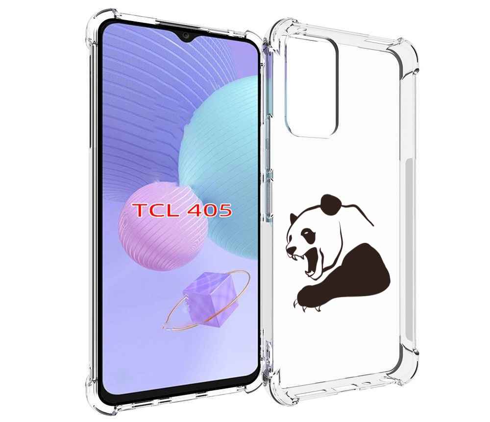 

Чехол MyPads злая-панда для TCL 405, Tocco