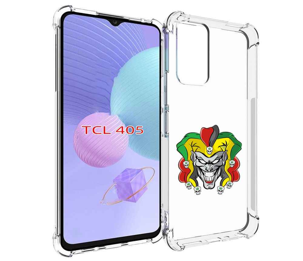 

Чехол MyPads злодей-клоун для TCL 405, Tocco