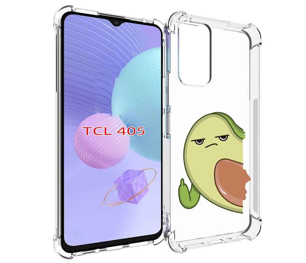 

Чехол MyPads злой-авокадо для TCL 405, Tocco