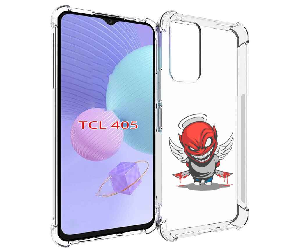 

Чехол MyPads злой-ангел для TCL 405, Tocco