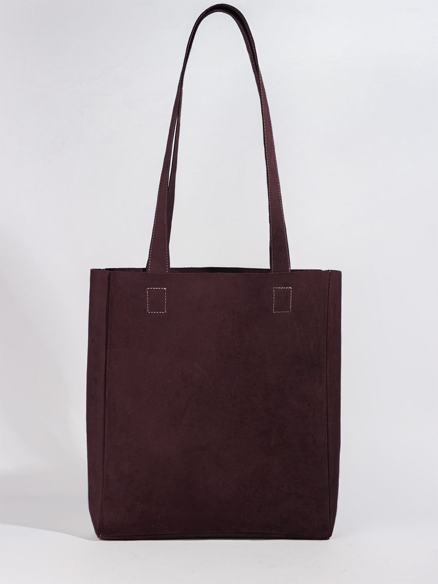 Комплект (сумка+косметичка) женский Reversal 8855R, бордовый