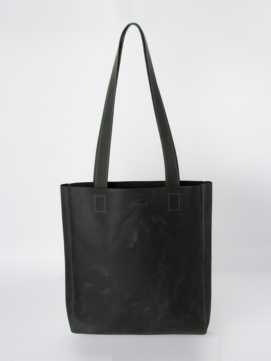 Комплект (сумка+косметичка) женский Reversal 8855R, изумрудный