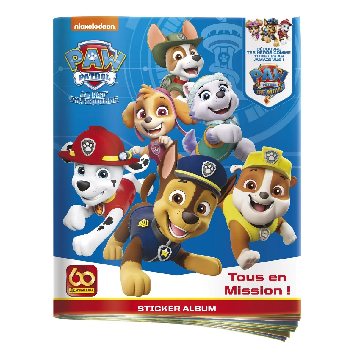 

Альбом для наклеек Panini Щенячий патруль 7