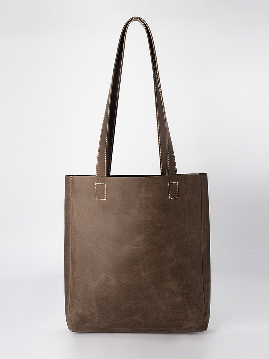 Комплект (сумка+косметичка) женский Reversal 8855R, шоколадный
