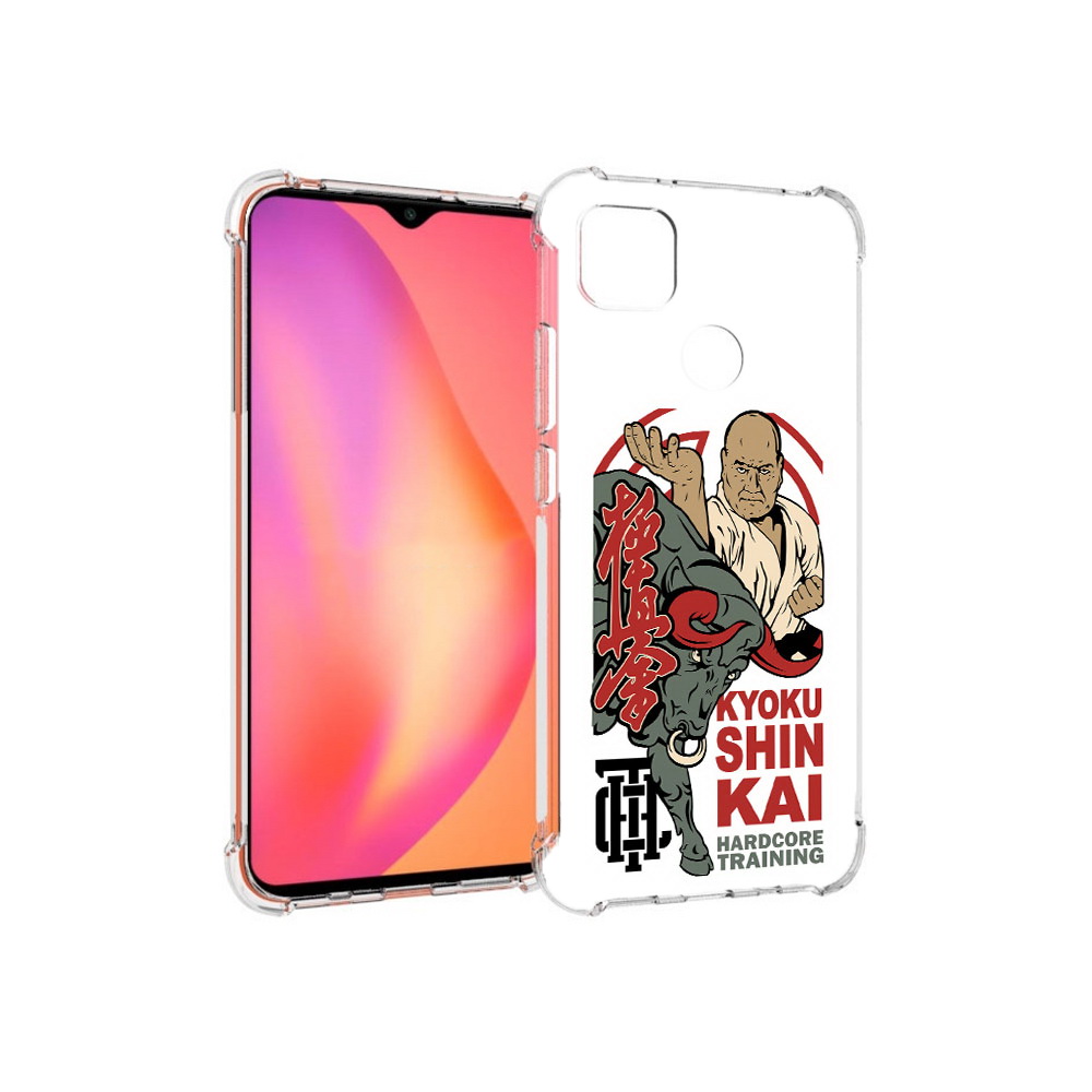 

Чехол MyPads Tocco для Xiaomi Redmi 9C единоборства рисунок (PT152115.265.343), Прозрачный, Tocco
