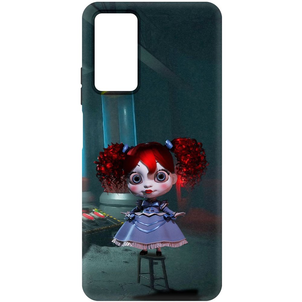 

Чехол-накладка Софт Хаги Ваги - Кукла Поппи для Xiaomi Redmi Note 12 Pro 4G, Черный