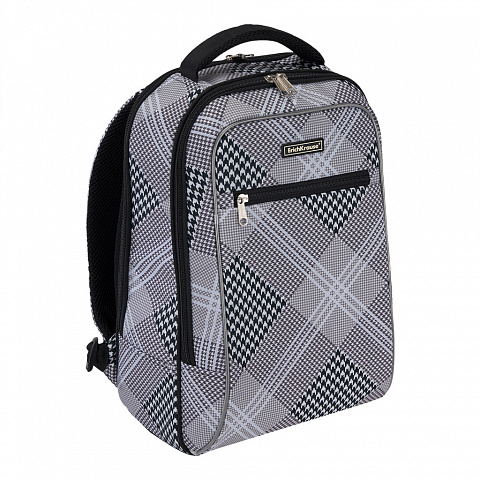 фото Ученический рюкзак erichkrause ergoline urban 18l black&white 48670