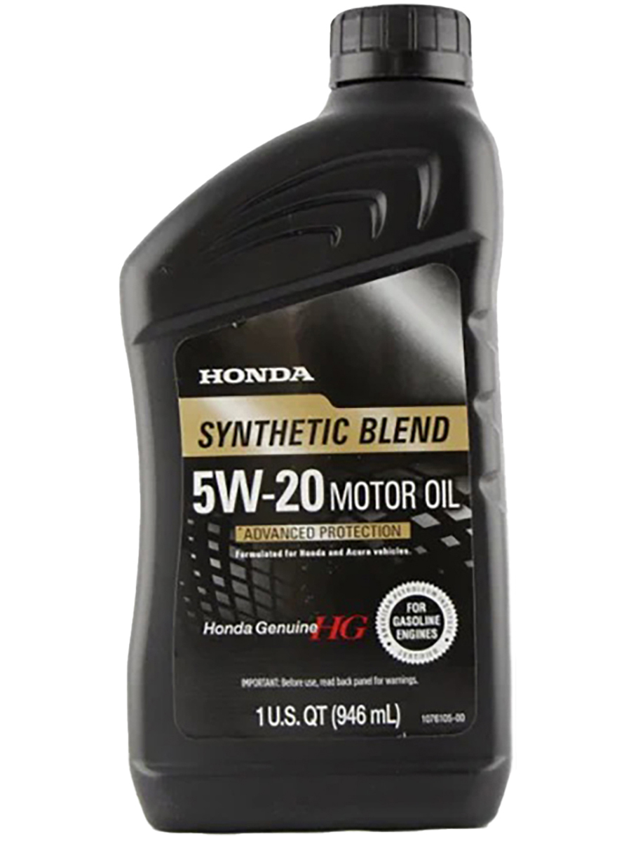 Моторное масло Honda полусинтетическое Synthetic Blend SN GF-5 5W20 0,946л