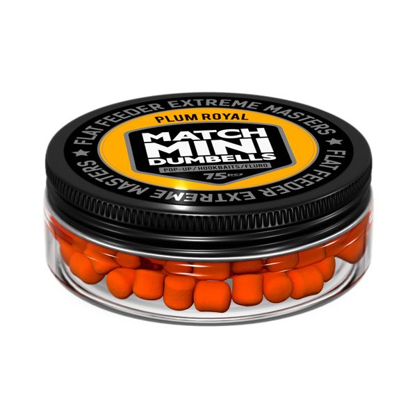 

Бойлы плавающие FFEM Baits Pop Up Match Mini 7x10 мм Plum Royal 75 шт, Разноцветный, плавающие Pop Up