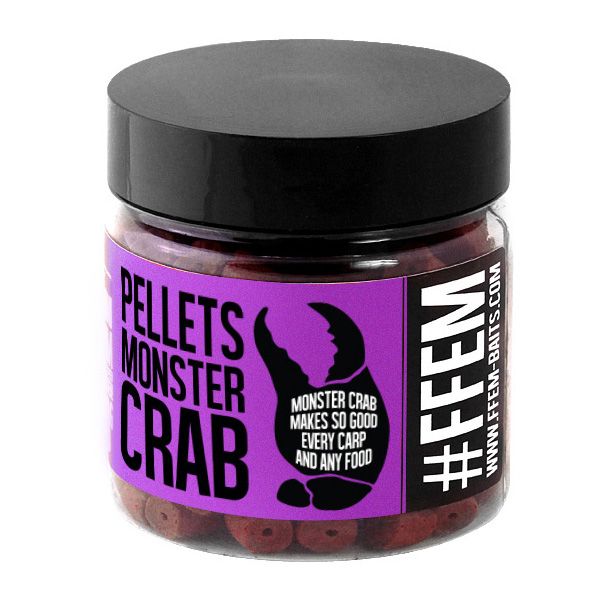 Пеллетс насадочный FFEM Baits Coppens Hookbaits Pellets 8 мм Monster Crab 100 гр