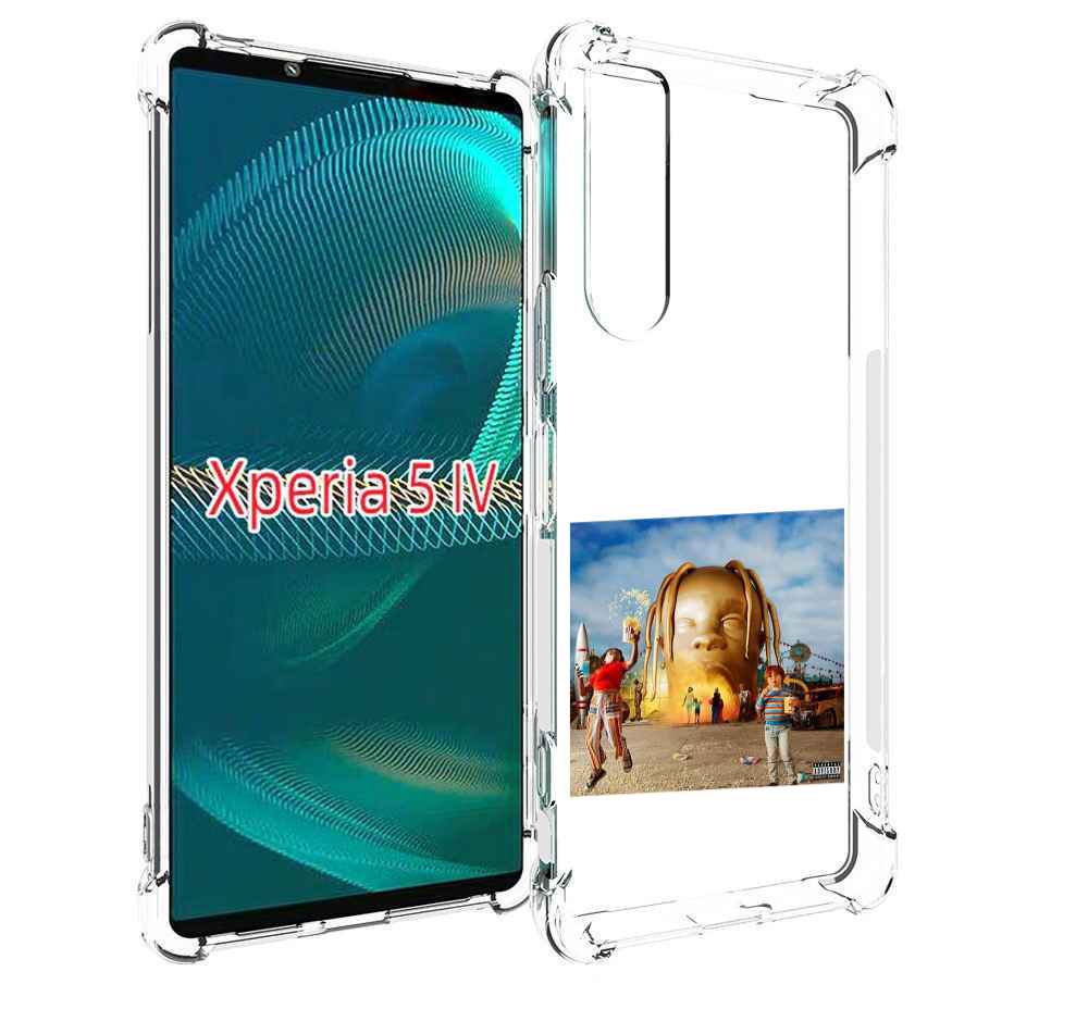 

Чехол MyPads Travis Scott - Astroworld для Sony Xperia 5 IV (5-4), Прозрачный, Tocco