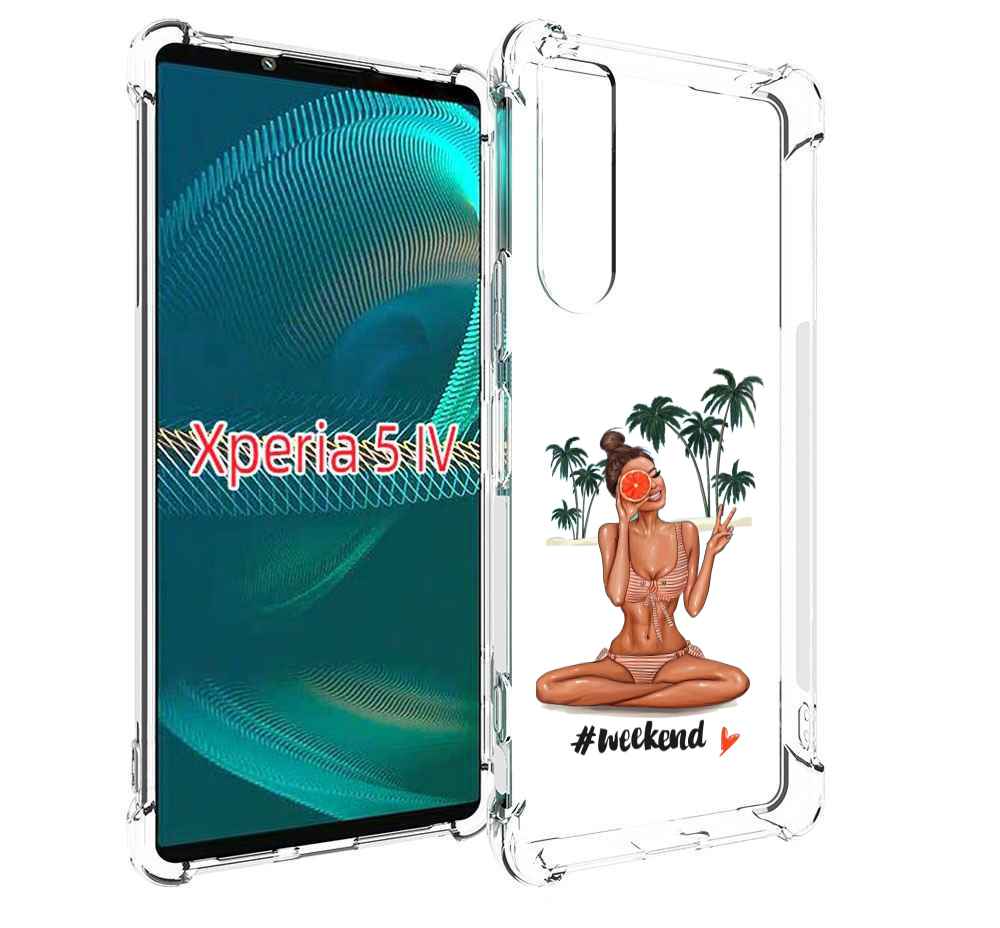 

Чехол MyPads Weekend для Sony Xperia 5 IV (5-4), Прозрачный, Tocco