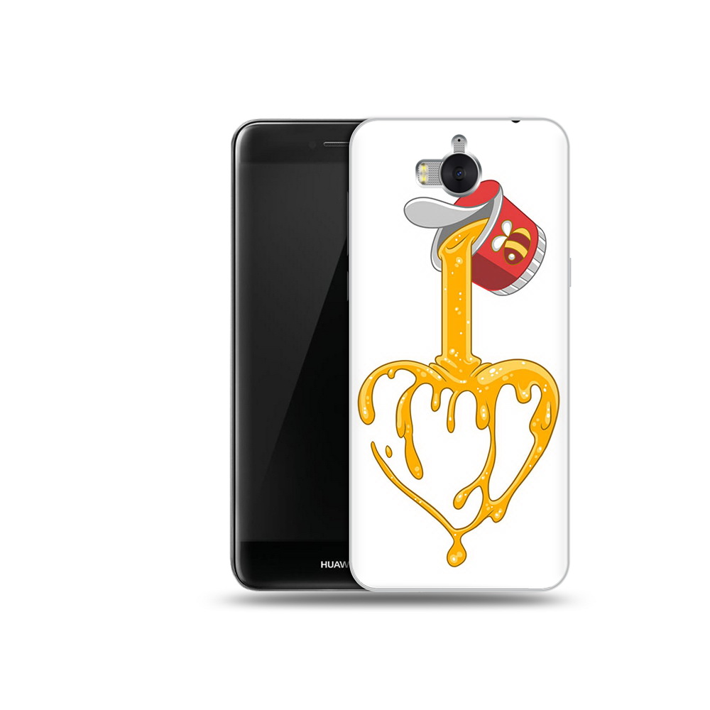 

Чехол MyPads Tocco для Huawei Y5 медовое сердце (PT91582.58.471), Прозрачный, Tocco