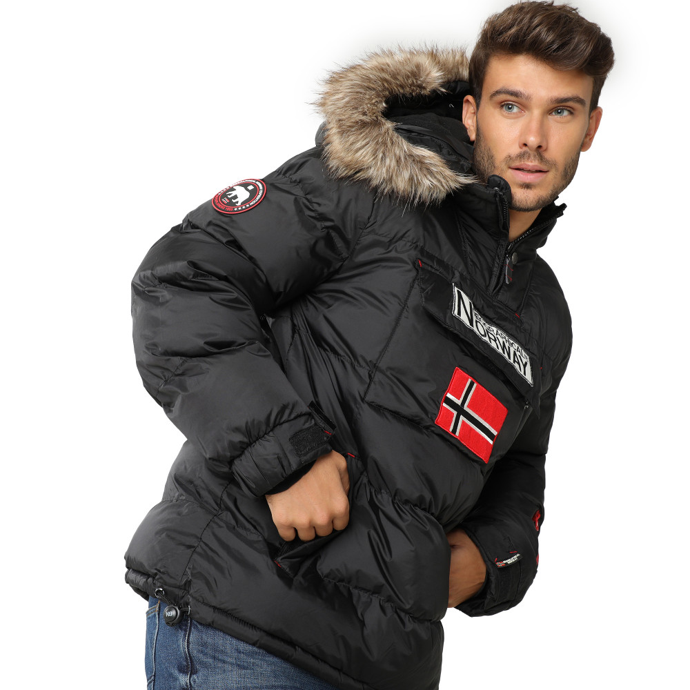 Анорак мужской Geographical Norway WW1788H/GN черный L