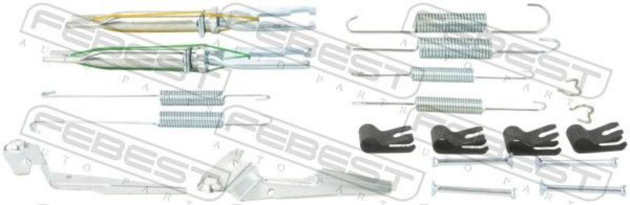 

Тормозные колодки FEBEST барабанные 0104GUN125RKIT