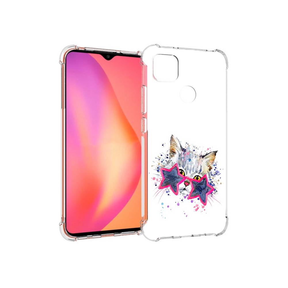 

Чехол MyPads Tocco для Xiaomi Redmi 9C звездные очки (PT152115.265.353), Прозрачный, Tocco
