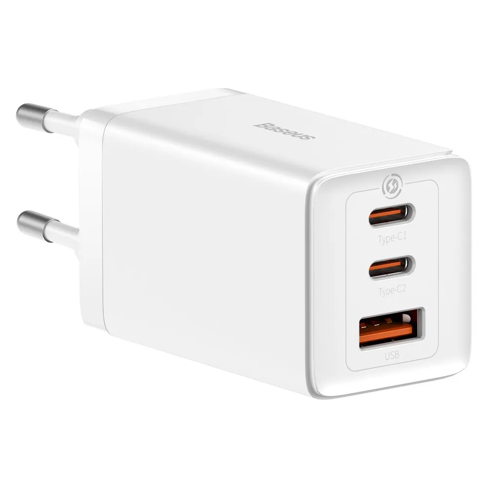 

Сетевое зарядное устройство Baseus 65W GaN5 Pro 2C+U 2xUSB-C, USB-A, GaN5 Pro