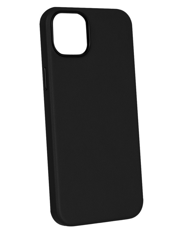 

Чехол кожаный Leather Co для iPhone 14-Чёрный, Черный, Apple iPhone 14