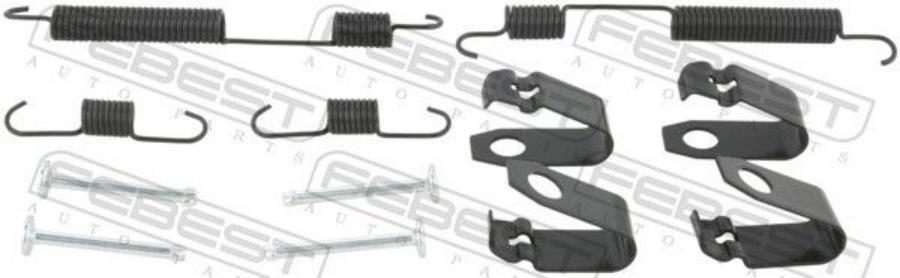

Тормозные колодки FEBEST барабанные 1204SOLRKIT