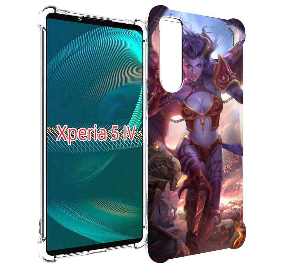

Чехол MyPads queen of pain dota 2 для Sony Xperia 5 IV (5-4), Прозрачный, Tocco
