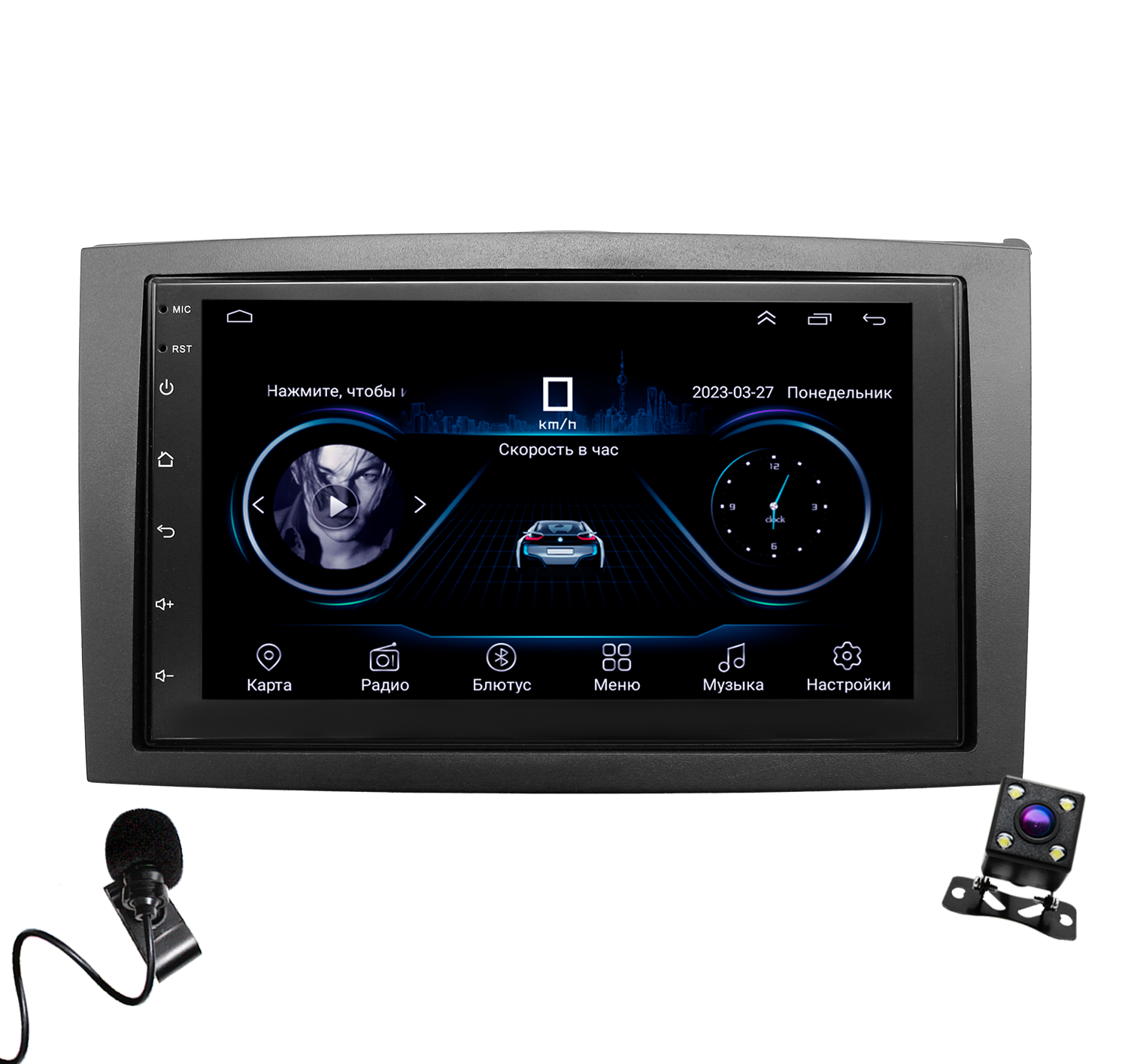 Штатная магнитола Dolmax 7A-MMPV для MAZDA HAIMA Android 232 Гб Wi-Fi 8 ядер камера 1870000₽