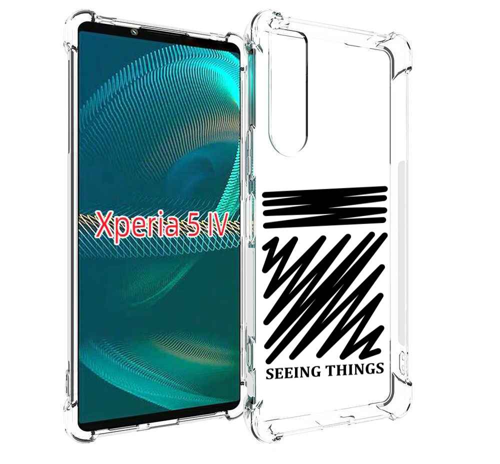 

Чехол MyPads seeing-things для Sony Xperia 5 IV (5-4), Прозрачный, Tocco