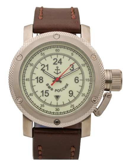 фото Наручные часы мужские watch triumph вмф россии-ап коричневые