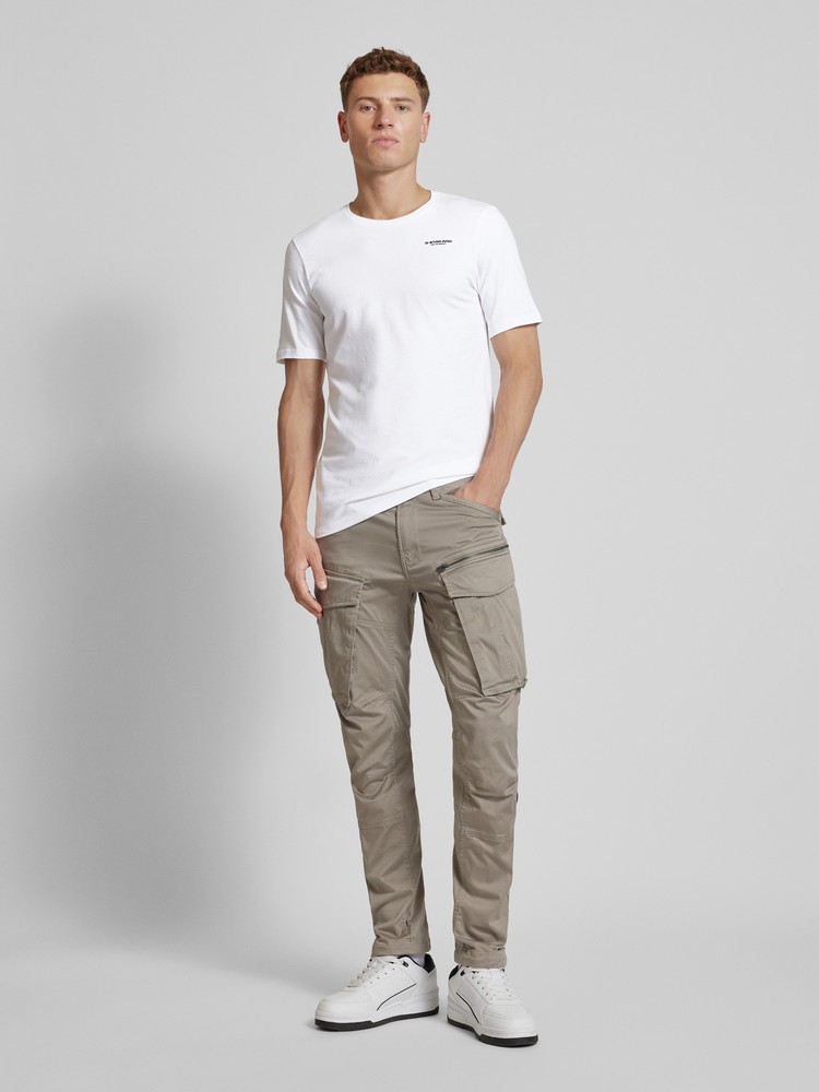 

Футболка мужская G-Star Raw D19070-C723 белая XXL, Белый, D19070-C723