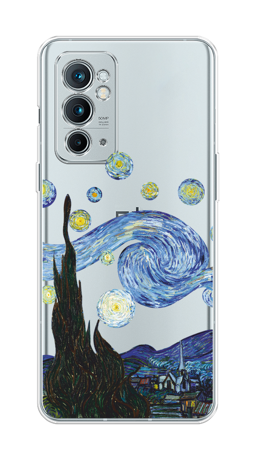 

Чехол на OnePlus 9RT "Ночь Ван Гога", Голубой;синий;черный, 152050-1