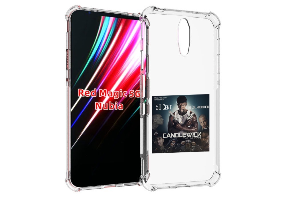

Чехол MyPads 50 Cent - CandleWick для ZTE Nubia Red Magic 1 5G, Прозрачный, Tocco
