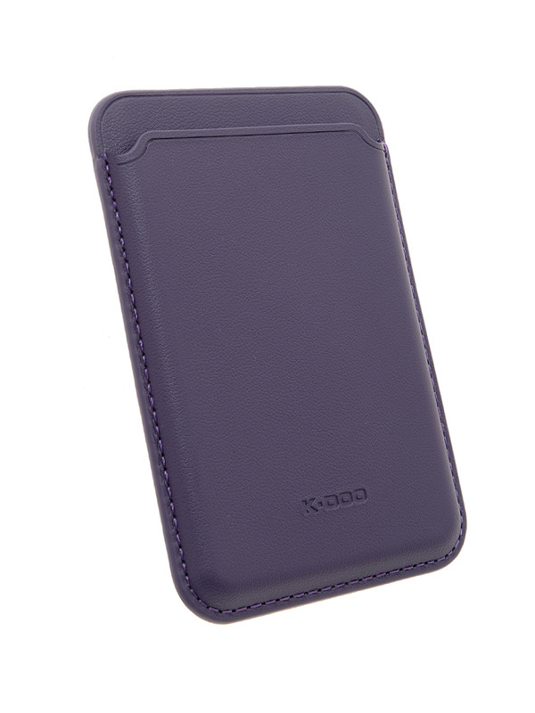 

Картхолдер Leather Co для Apple iPhone 12 Pro-Фиолетовый, Apple iPhone 12 Pro