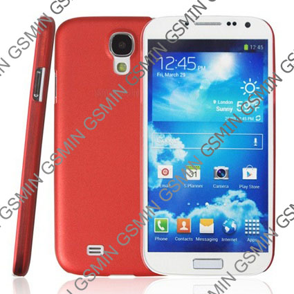 фото Чехол-накладка для samsung galaxy s4 (i9500) ultra thin 0.5mm (красный) gsmin