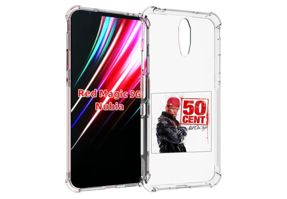 Чехол MyPads 50 Cent - Still On Top для ZTE Nubia Red Magic 1 5G