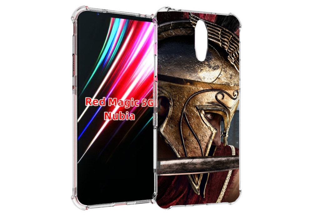 

Чехол MyPads Assassin's Creed Odyssey для ZTE Nubia Red Magic 1 5G, Прозрачный, Tocco
