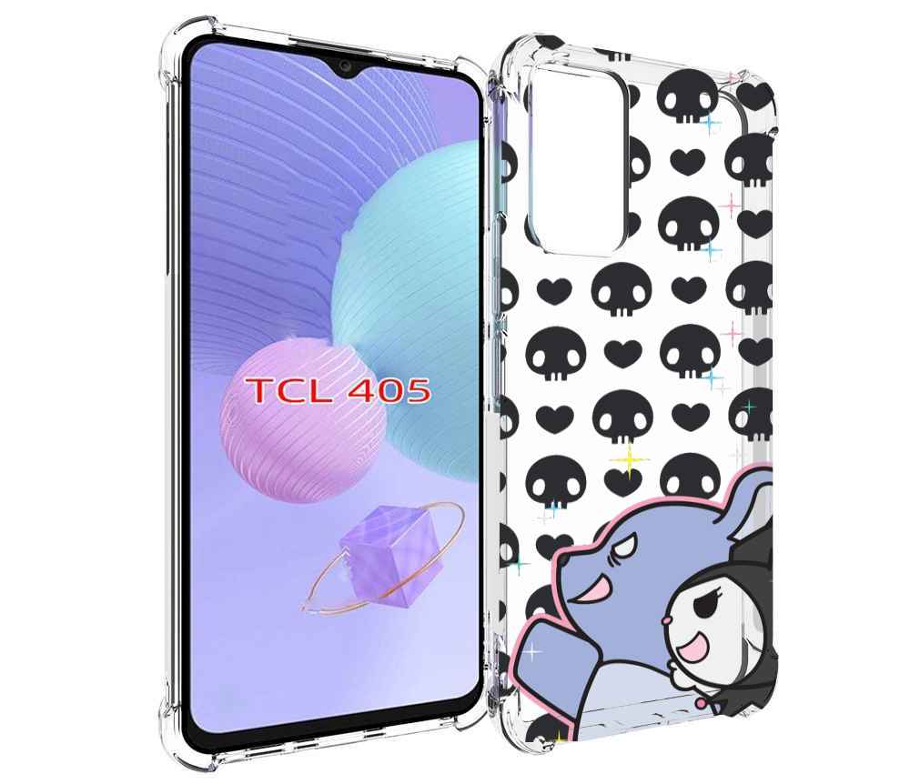 

Чехол MyPads злые-мини-животные детский для TCL 405, Tocco
