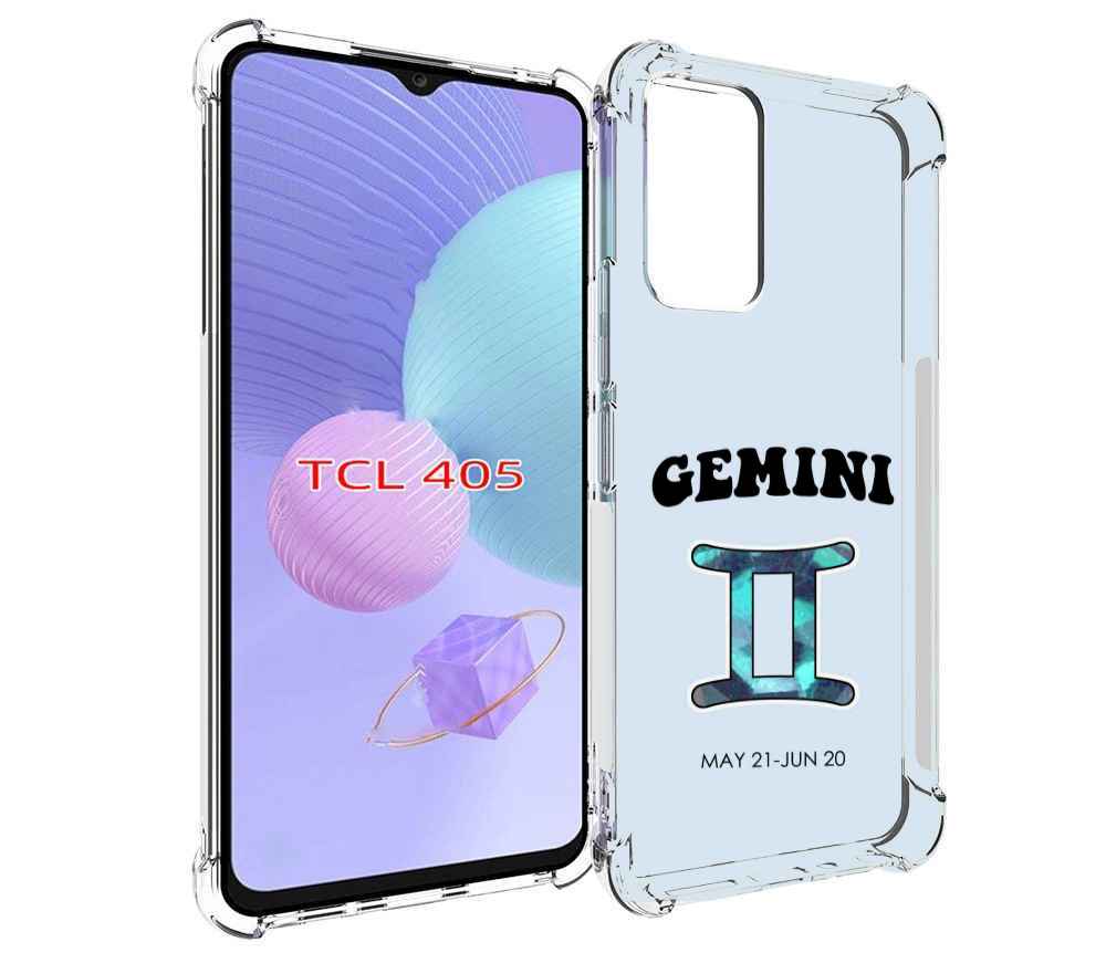

Чехол MyPads знак зодиака близнецы 1 для TCL 405, Tocco