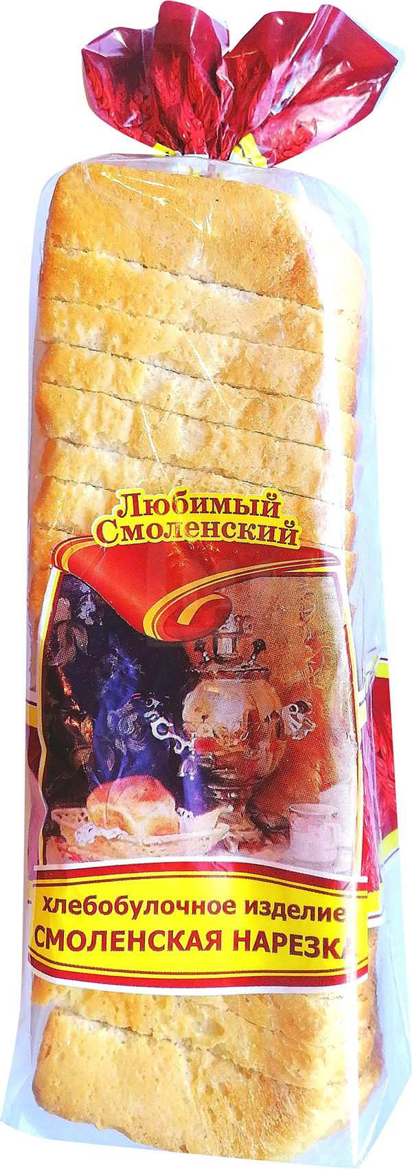 

Хлеб белый Хлебопек Смоленский пшеничный 400 г, Смоленский пшеничный