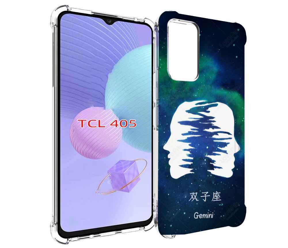 

Чехол MyPads знак зодиака близнецы 6 для TCL 405, Tocco