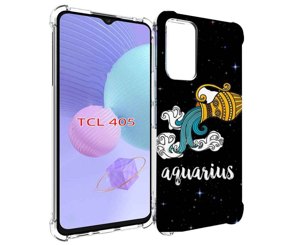 

Чехол MyPads знак зодиака водолей 2 для TCL 405, Tocco