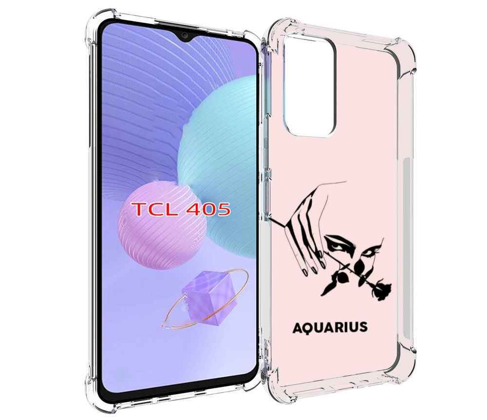 

Чехол MyPads знак зодиака водолей 3 для TCL 405, Tocco