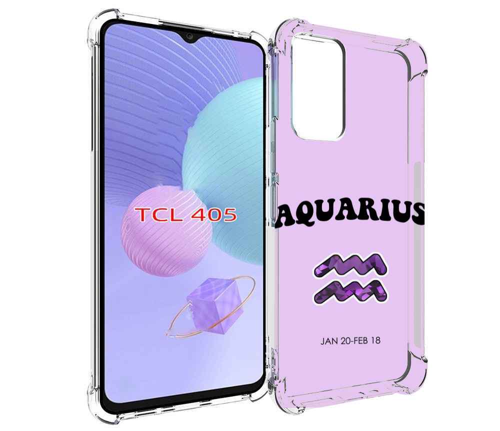 

Чехол MyPads знак зодиака водолей 4 для TCL 405, Tocco